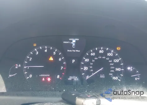 2007 Lexus Ls 460 from USA, damaged, VIN JTHBL46F675010952